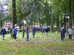 Labyrinth wandelen